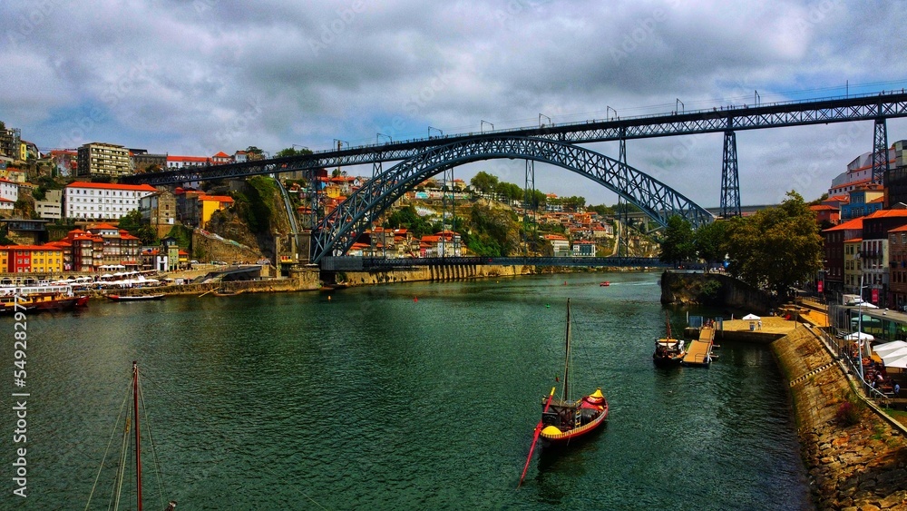 Ponte Dom Luísi in Porto Portugal