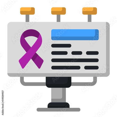 billboard flat icon