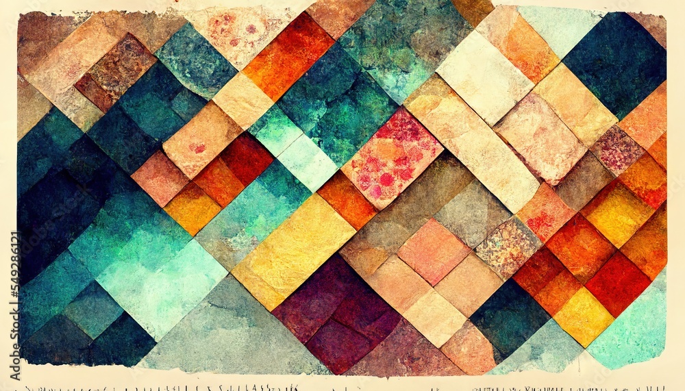 Geometric Grunge Pattern. Art image. Geometric Grunge Pattern. Art image.
