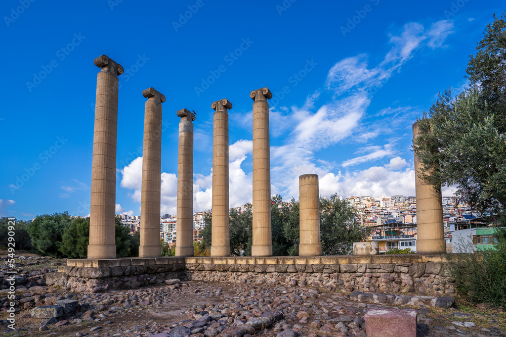 Smyrna Ancient City view in Izmir
