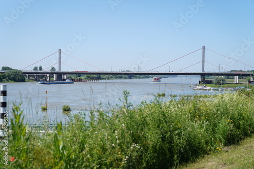 Leverkusen am Rhein Brücke