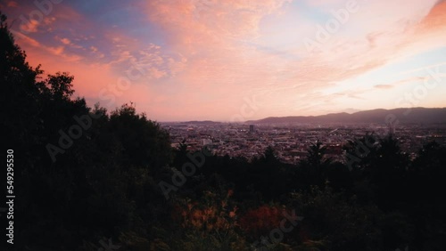 Sunset in Kyoto