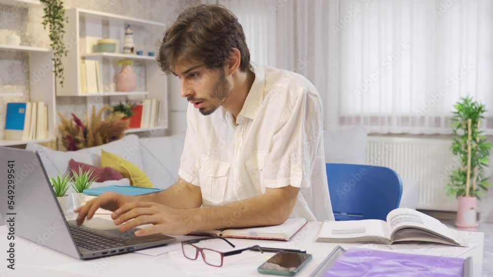 University student reading a book. The student is reading a book and dancing at home.
The cheerful uni student receives the good news and becomes happy by dancing.
University student reading a book. The student is reading a book and dancing at home.
The cheerful uni student receives the good news and becomes happy by dancing.