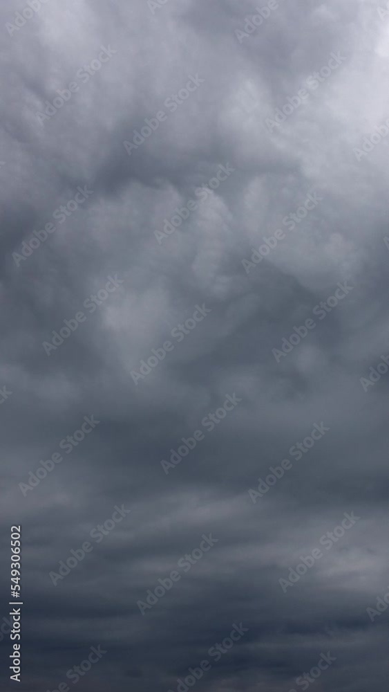 Vertical time lapse of sky and flying clouds Vertical time lapse of sky and flying clouds