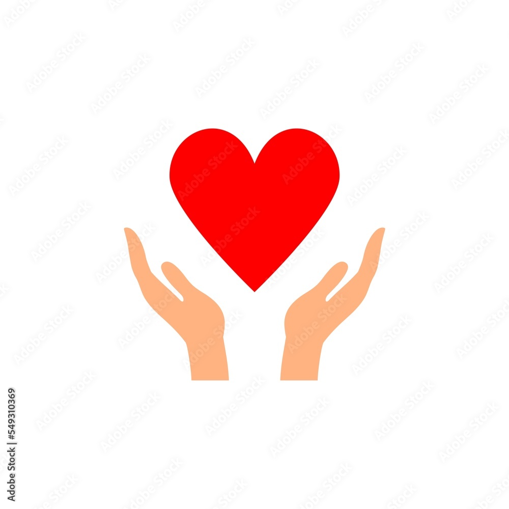 Hand Holding Heart icon Hand Holding Heart icon