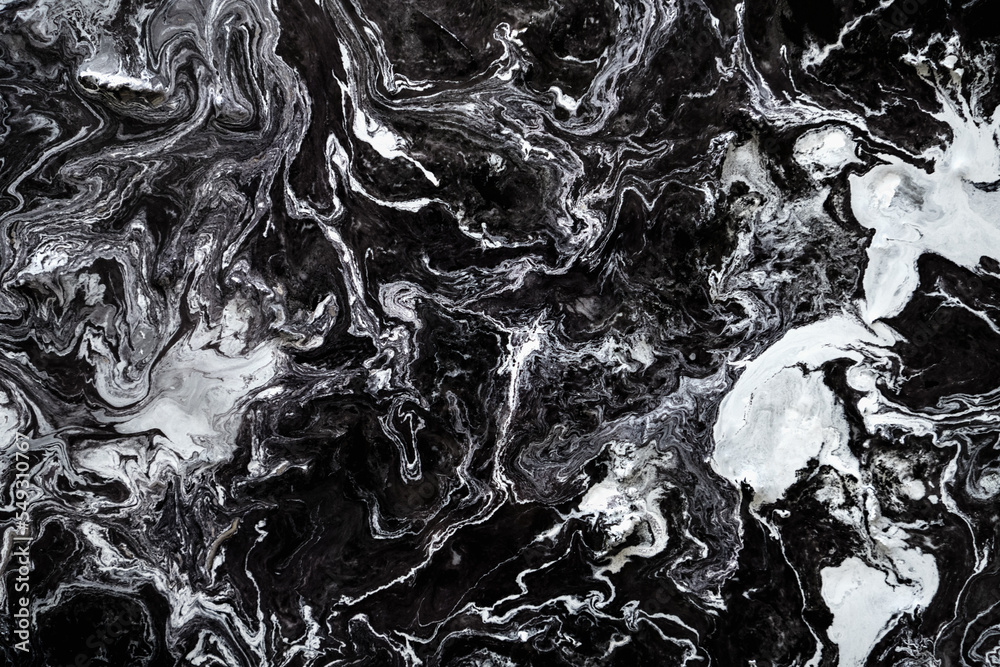 Obraz premium Abstract acrylic paint background natural marble texture. Mixture of paints making mysteries backplate.