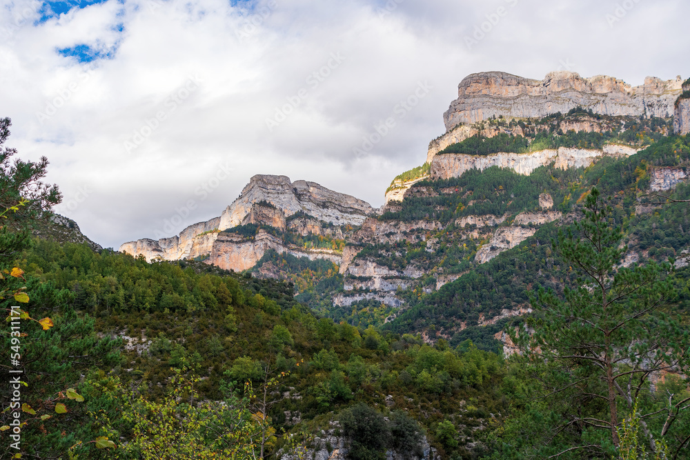Ordesa National Park mountains