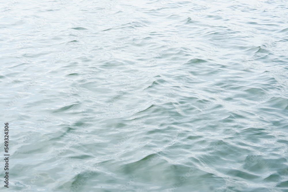 Wave background of the surface of the sea