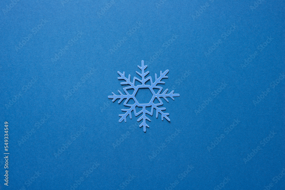 isolated retro blue snowflake glyph isolated retro blue snowflake glyph