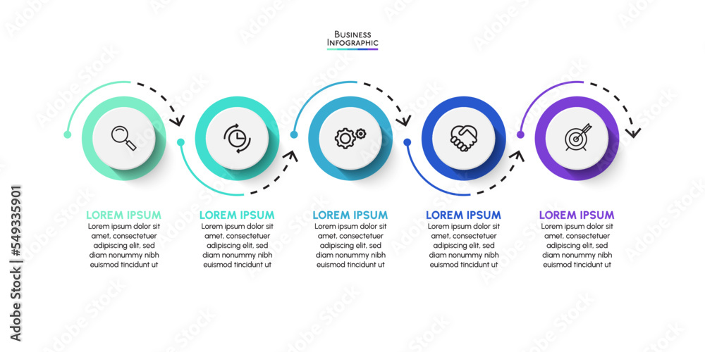 Business data visualization. timeline infographic icons designed for abstract background template milestone element modern diagram process technology digital marketing data presentation chart Vector Business data visualization. timeline infographic icons designed for abstract background template milestone element modern diagram process technology digital marketing data presentation chart Vector