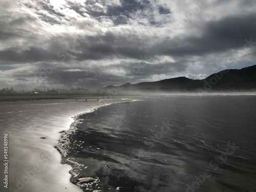 Ocean Surf at Seaside, Oregon