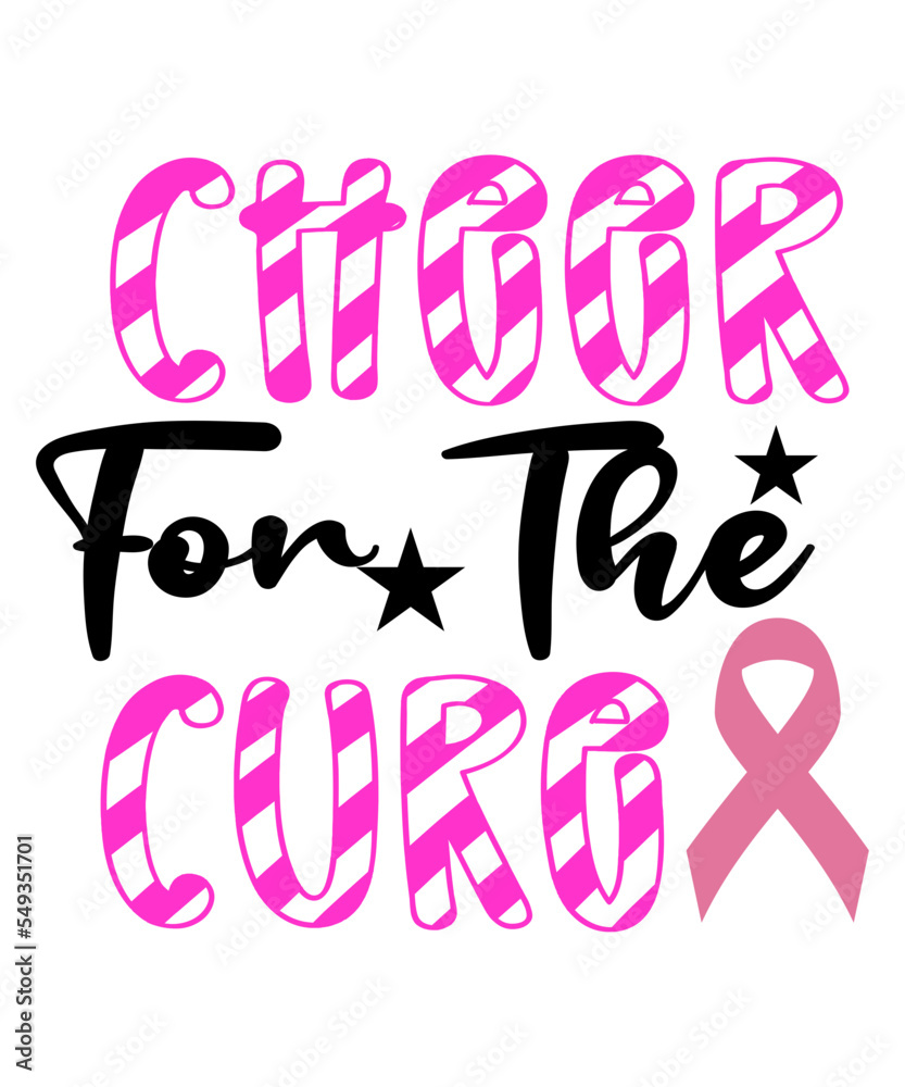 Cheer For The Cure SVG