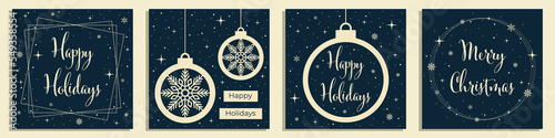 Christmas greeting card collection.