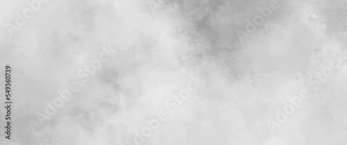 White background paper with white marble texture, White concrete wall as white watercolor background painting with cloudy distressed texture and marbled grunge, soft gray or silver vintage colors  © Grave passenger