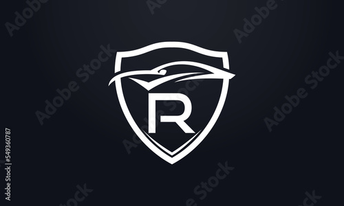 Automotive car logo design vector and shield sign with car auto service symbol shield car monogram and Automotive car icon