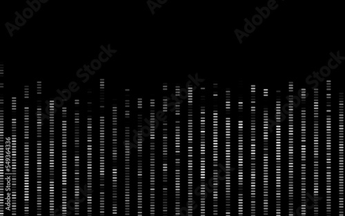 Dark Silver  Gray vector backdrop with long lines.