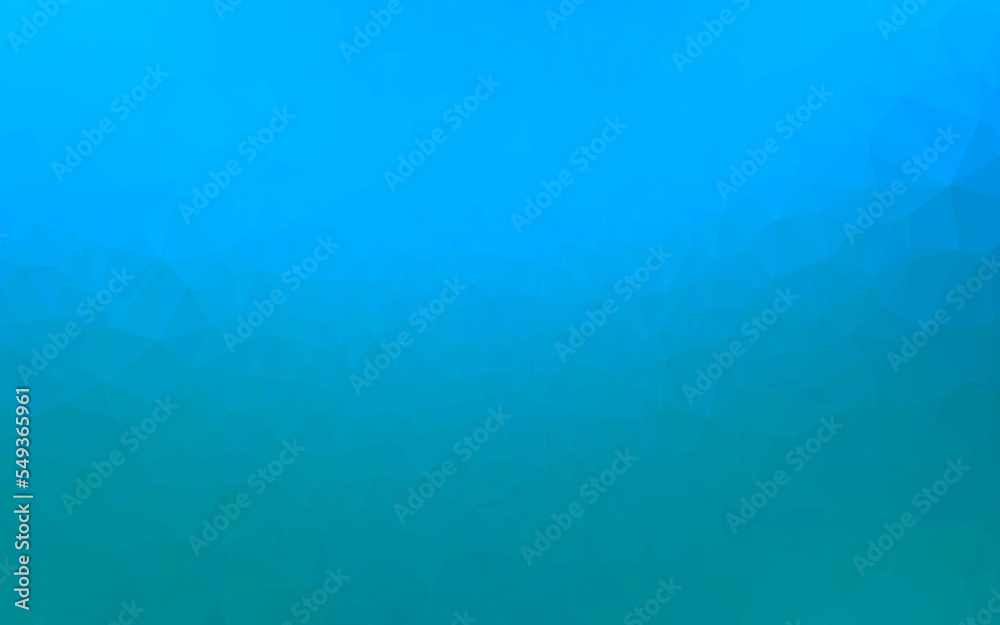 Light BLUE vector abstract mosaic backdrop.