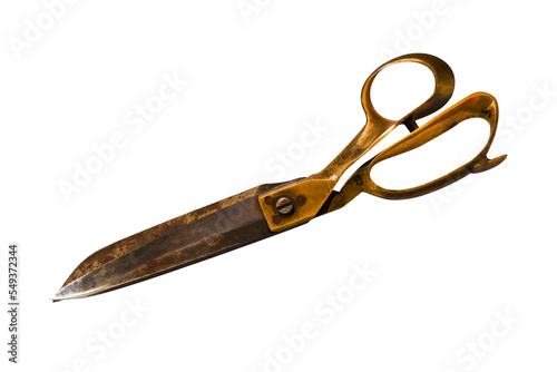 old rusty scissor photo