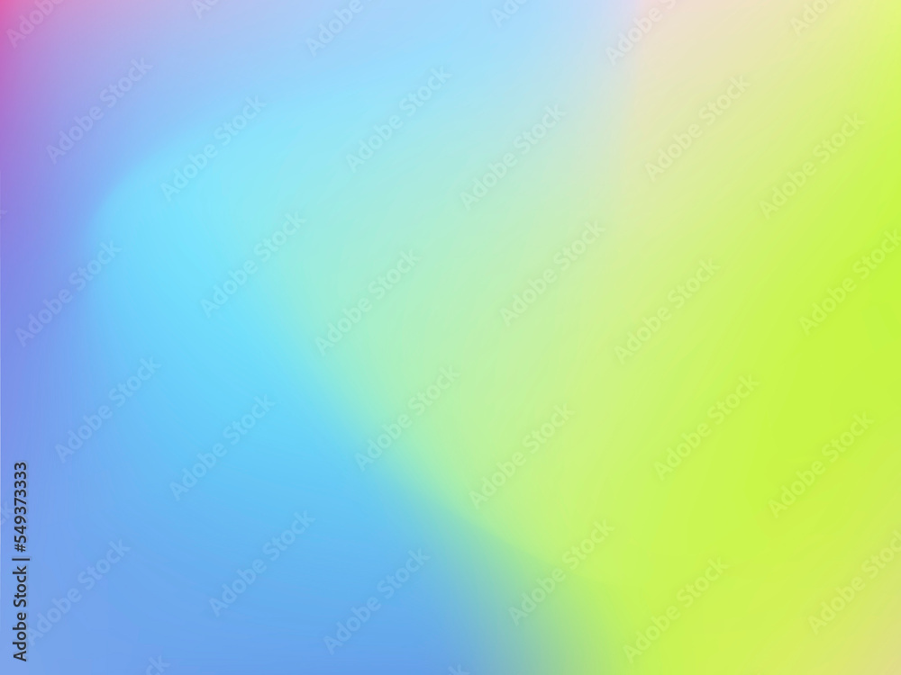 Abstract Blurred color gradient background. Beautiful backdrop. Vector illustration for your graphic design, banner, poster, card or wallpaper