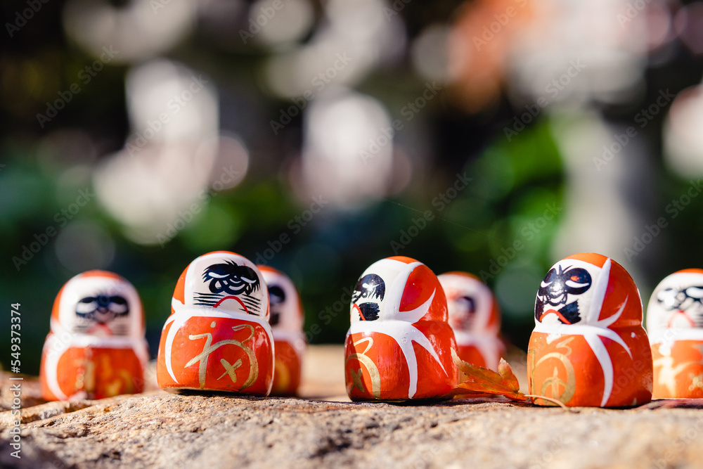 Obraz premium だるま 紅葉 秋