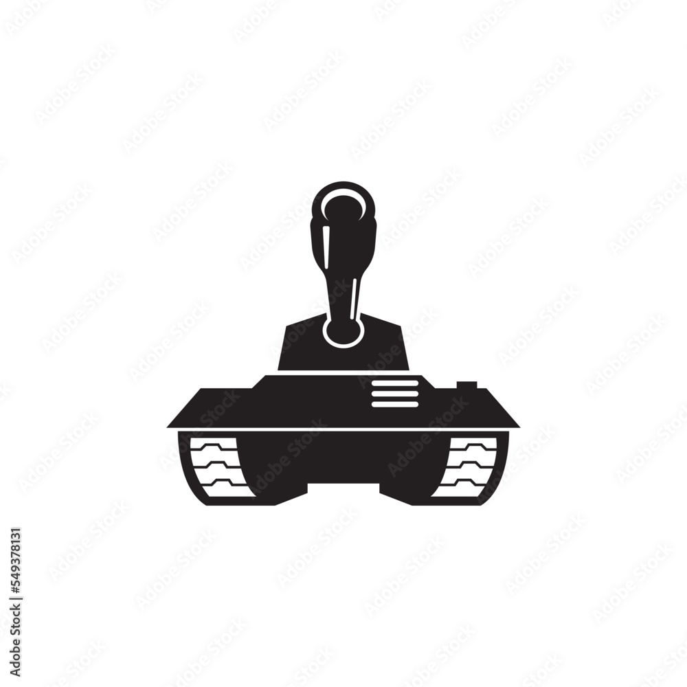 battle tank icon logo vector design template battle tank icon logo vector design template