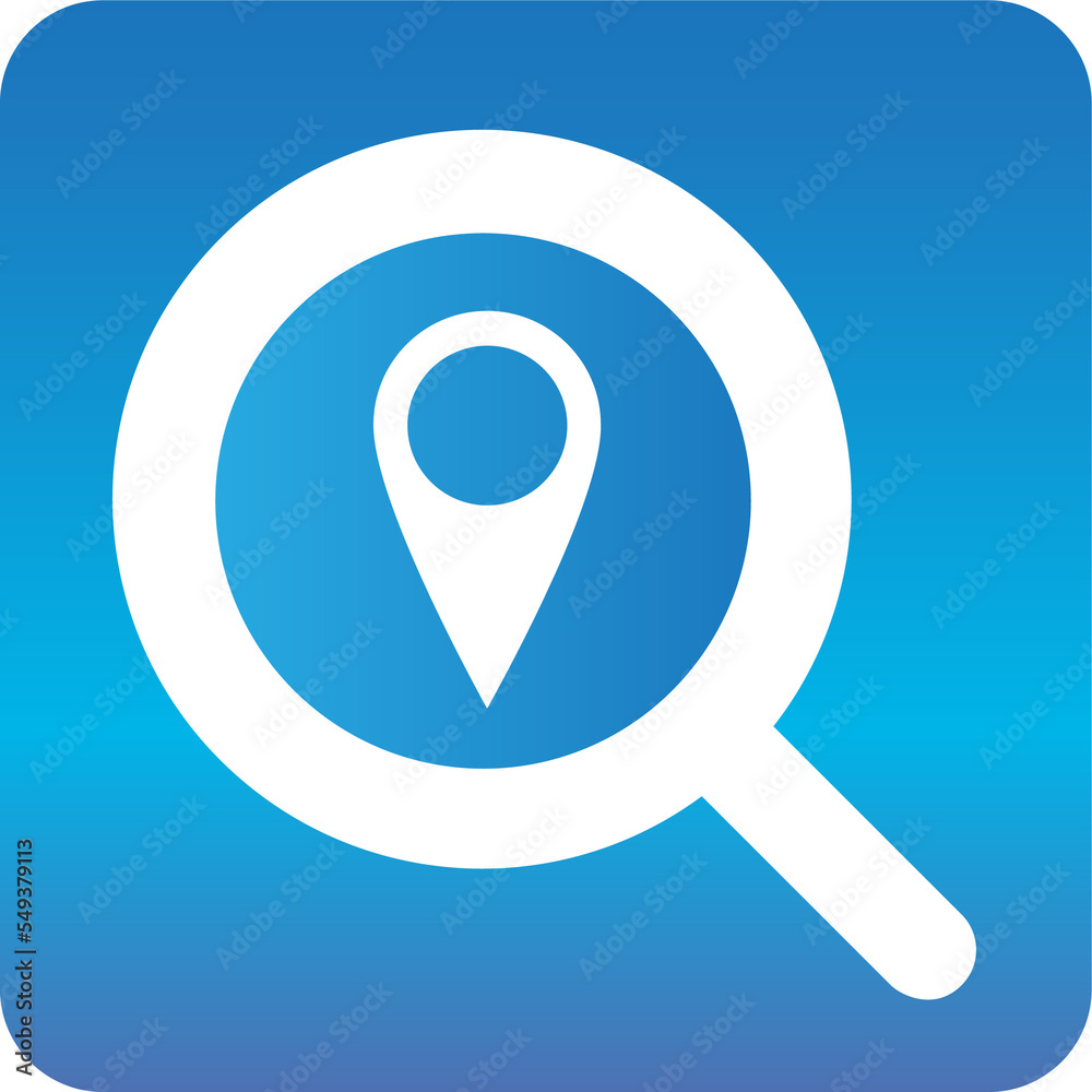 location search gradient icon location search gradient icon