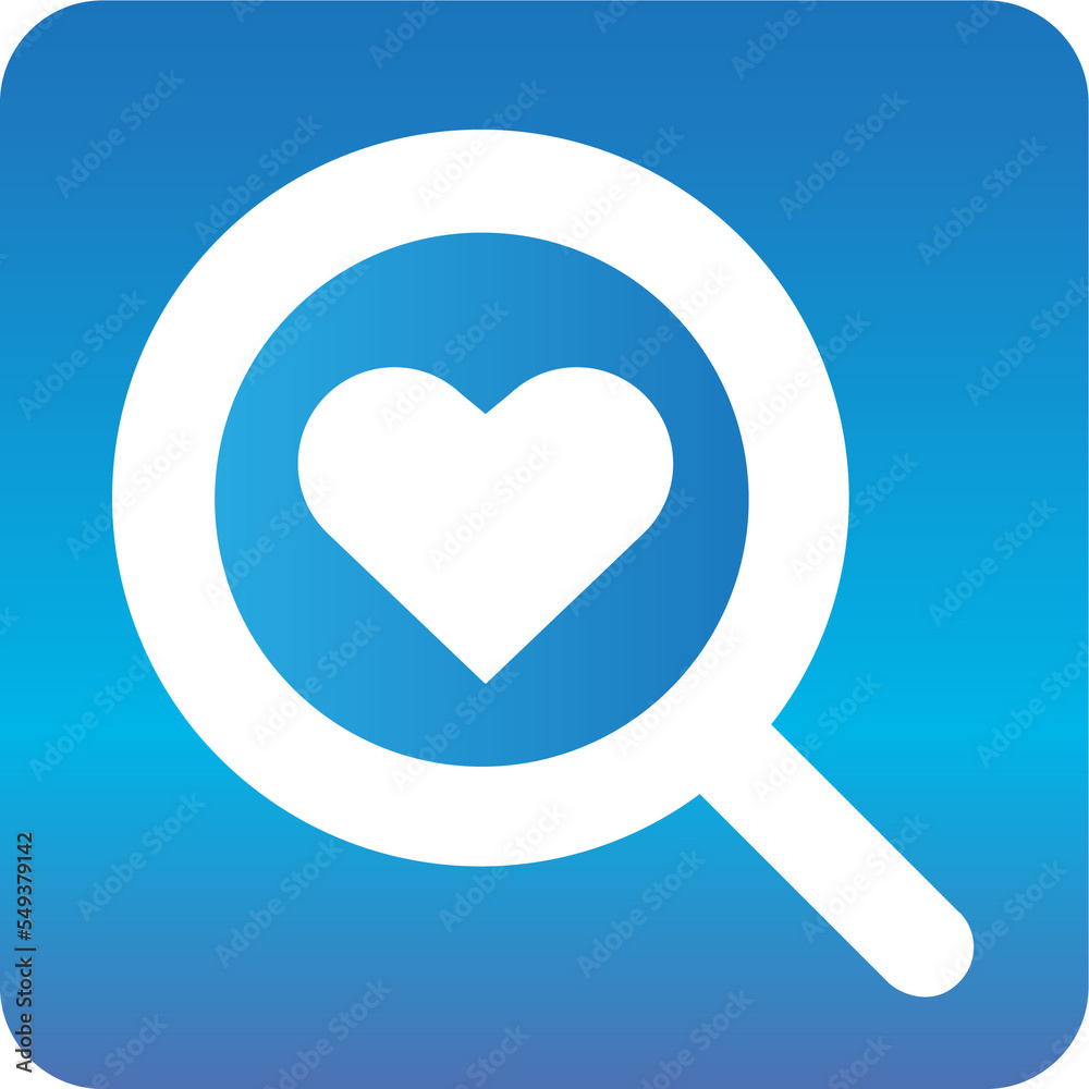 love search gradient icon