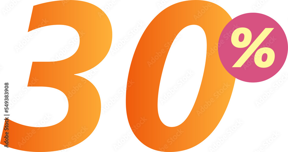 Set of vector design orange gradient label special discount with different sales percentages. 10, 20, 30, 40, 50, 60, 70, 80, 90 percent off price reduction promotion illustration isolated Set of vector design orange gradient label special discount with different sales percentages. 10, 20, 30, 40, 50, 60, 70, 80, 90 percent off price reduction promotion illustration isolated