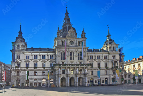 View of the Graz town hall