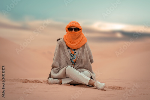 desert masked women