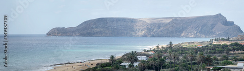 Vila Baleira cove shore, Porto Santo island photo