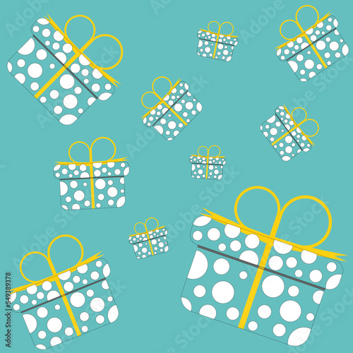 gift box background for celebrate