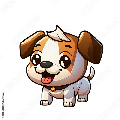 Portrait of adorable puppy