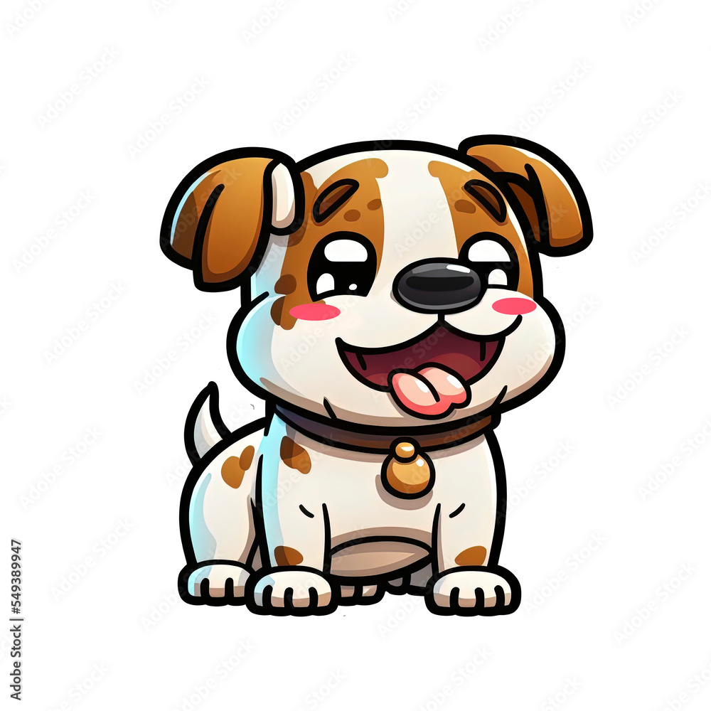 Portrait of adorable puppy Portrait of adorable puppy