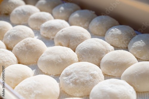 餅つきでつかれた餅