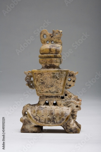 Delicate Antique Jade. Asian Art. Chinese Art from South Korean Collection
