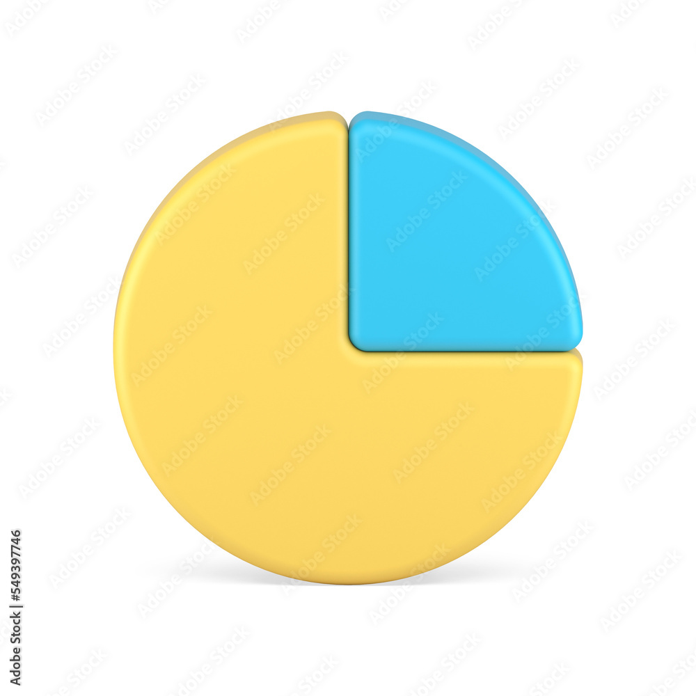 Circle chart infographic cycle diagram presentation pie part graph 3d icon Circle chart infographic cycle diagram presentation pie part graph 3d icon