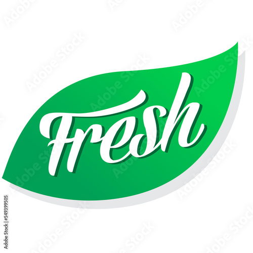 Fresh product badge transparent design element. Fresh sticker clipart