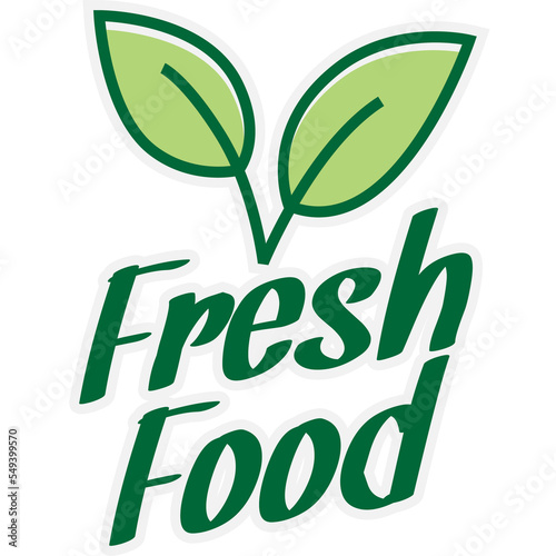 Fresh Food product sticker, transparent clipart for fresh product