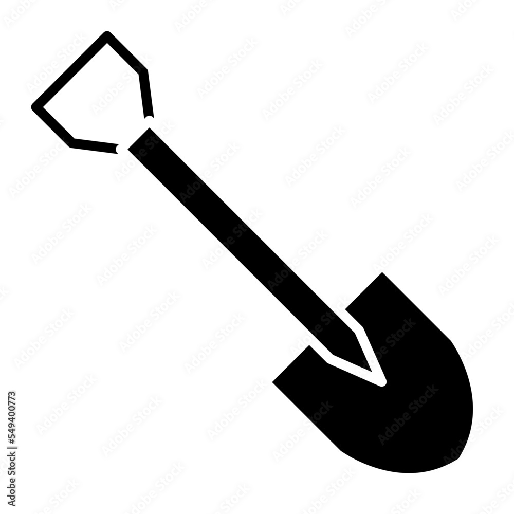 Shovel Icon Style