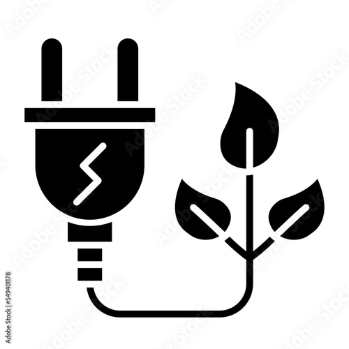 Sustainable Energy Icon Style