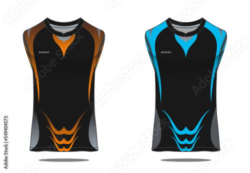 Vector tank top sport illustration