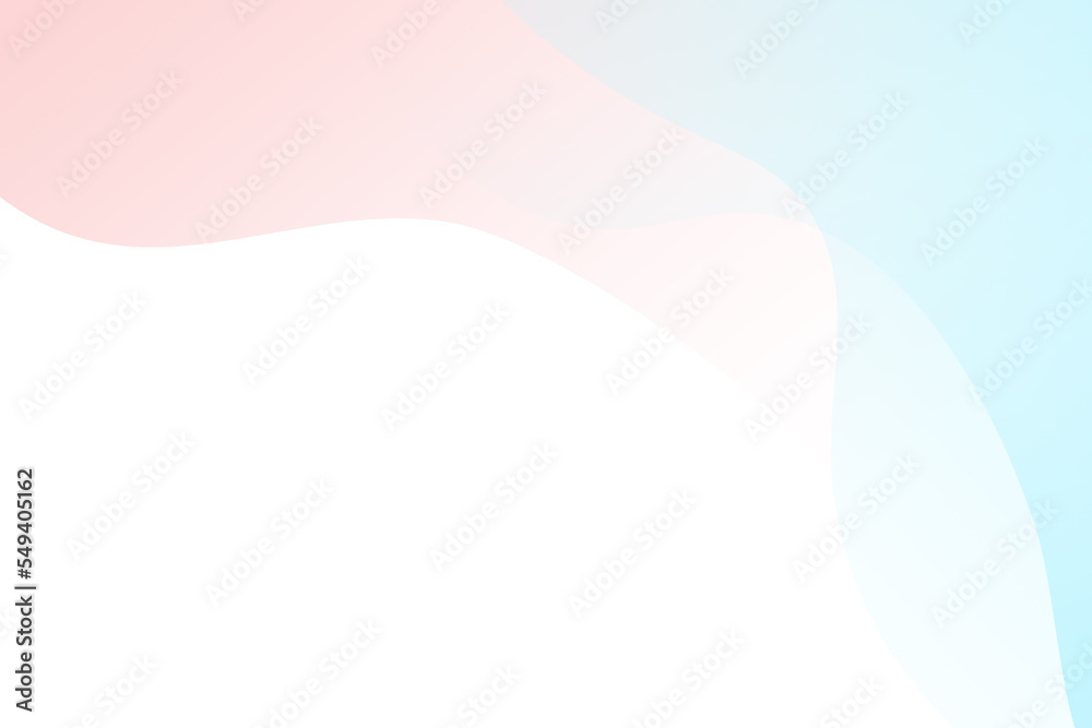 modern minimal style pastel blue and pink waves on white background with free space for text modern minimal style pastel blue and pink waves on white background with free space for text