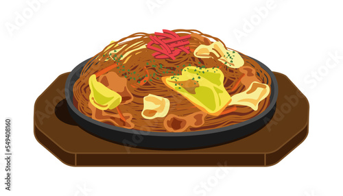 焼きそば・鉄板