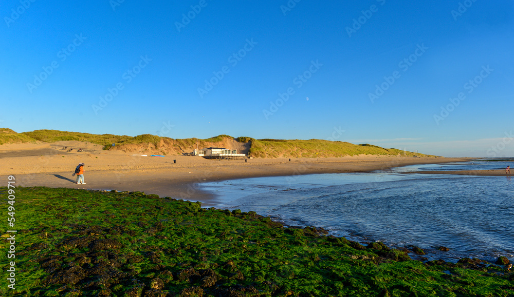 Nordseeküste bei Huisduinen-Den Helder in der niederländischen Provinz Nordholland Nordseeküste bei Huisduinen-Den Helder in der niederländischen Provinz Nordholland