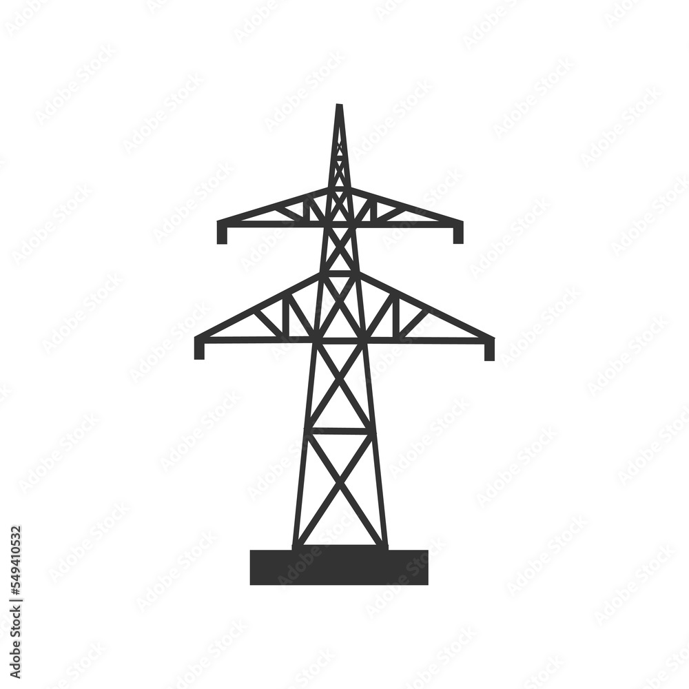 Steel tower icon. industry electrick tower vector ilustration. Steel tower icon. industry electrick tower vector ilustration.