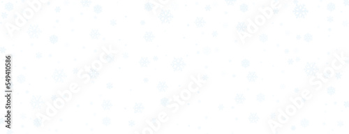 Schneefall auf transparentem Hintergrund