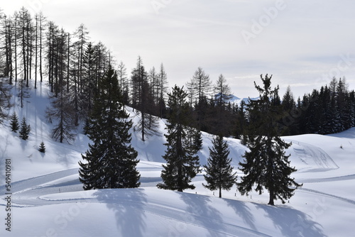 Zima w Alpach
