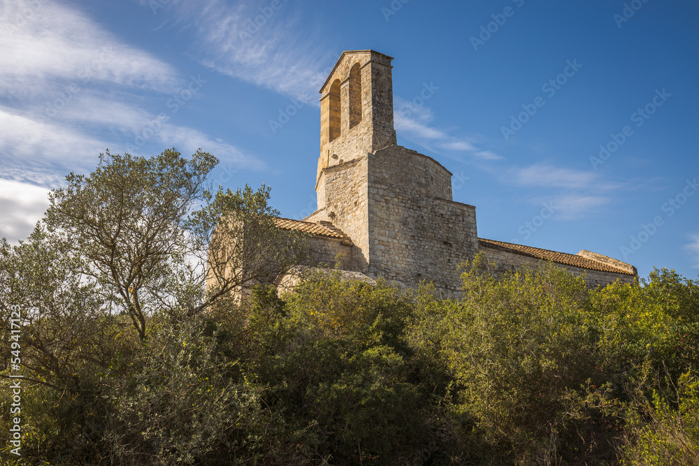 Sant Miquel Church in Olerdola, Catalonia