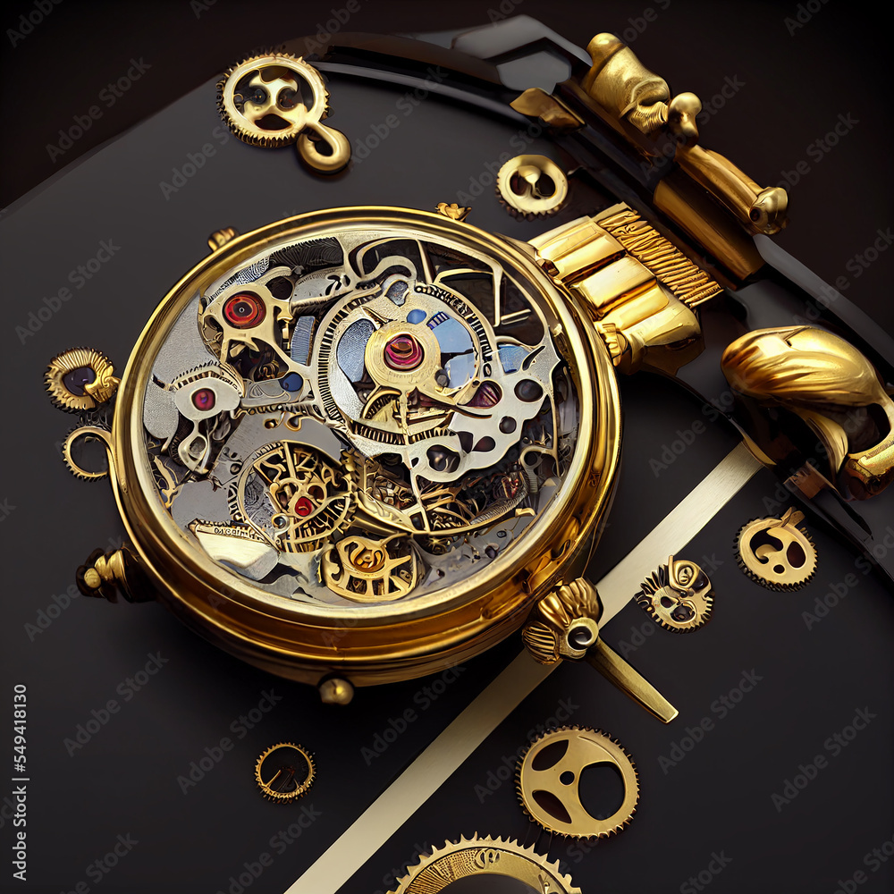 Mechanical Gold vintage watches